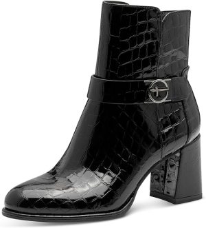 bottine8.1 Tamaris Femme Damen Boot Heel 1-25337-45 Bottine
