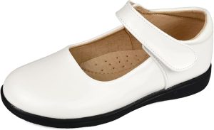 Ballerines Fille Chaussures Argents Mary Jane Élégantes per Activité Fête École