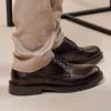 Derbies gomme cuir noir