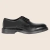 Derbies gomme cuir noir